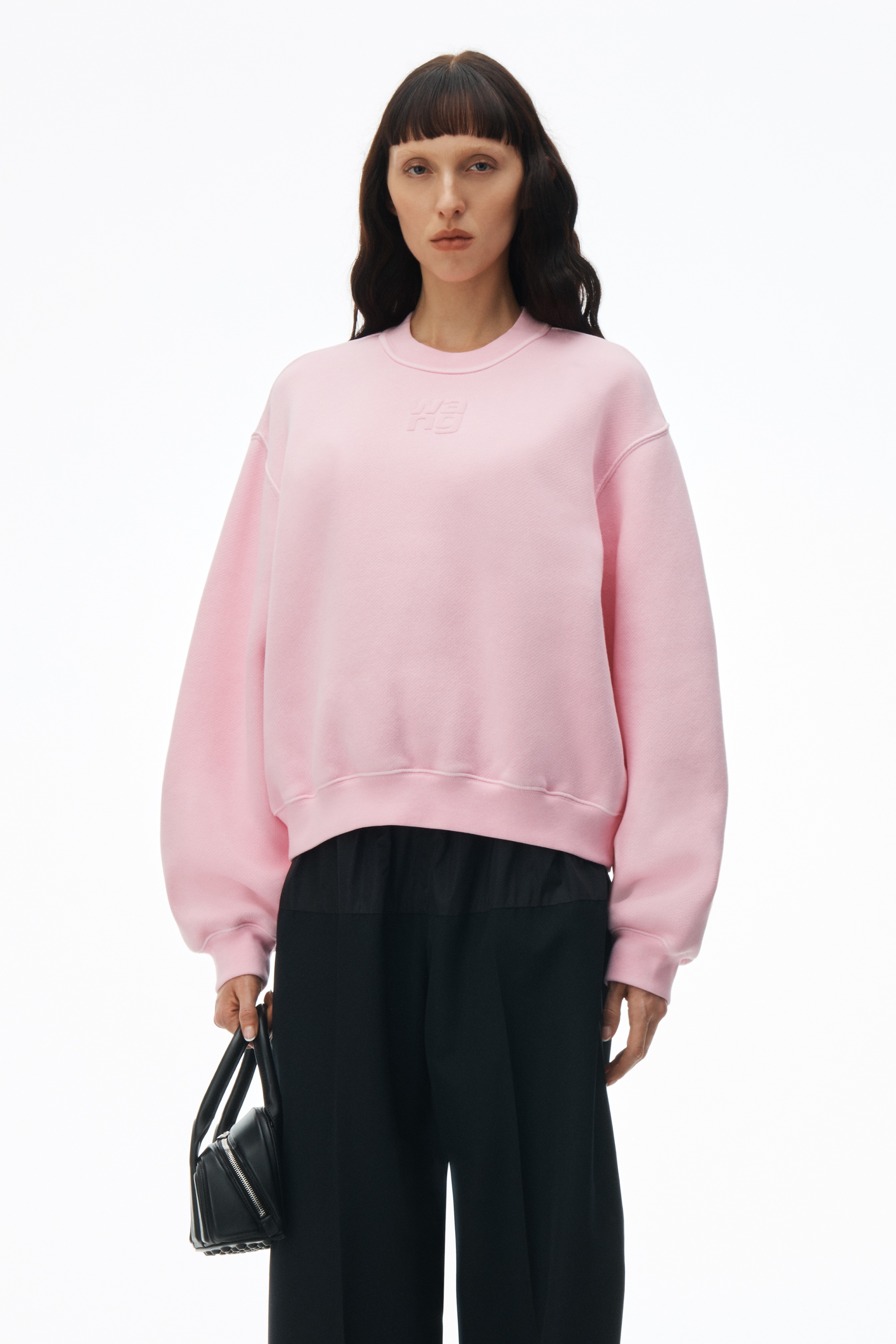 puff logo sweatshirt in terry - 2