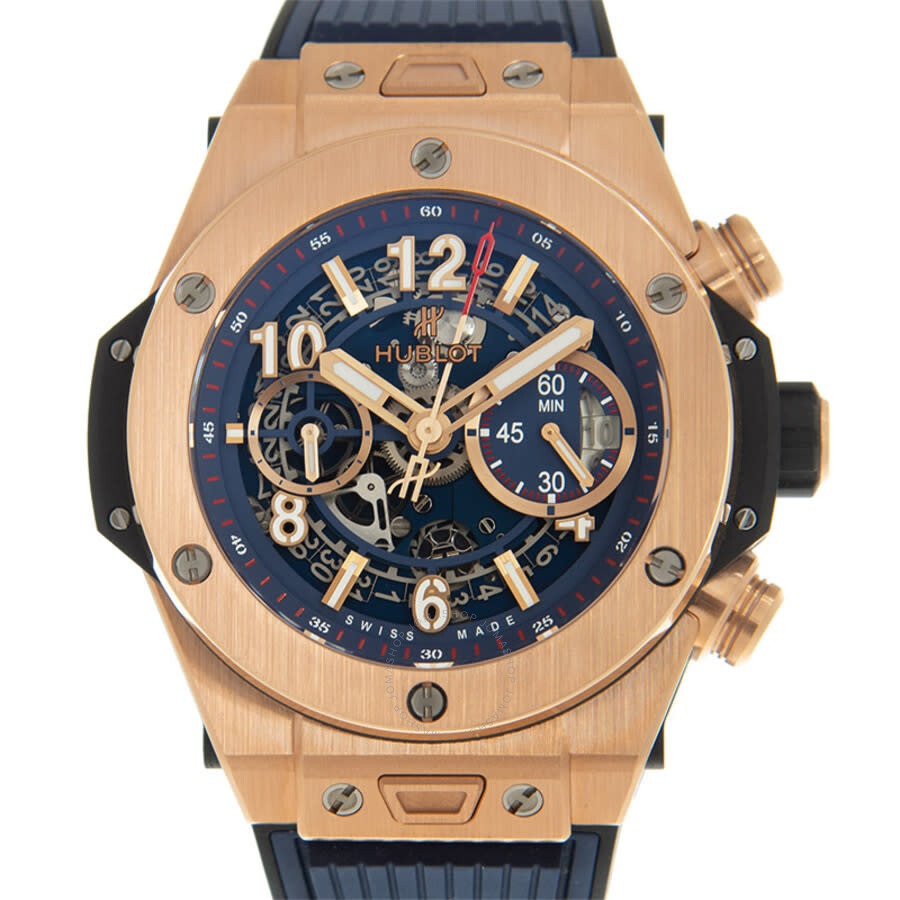 Hublot Unico Big Bang Chronograph Automatic Blue Dial Men's Watch 411.OX.5189.RX - 2