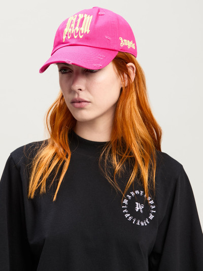 Palm Angels Gothic logo Cap outlook