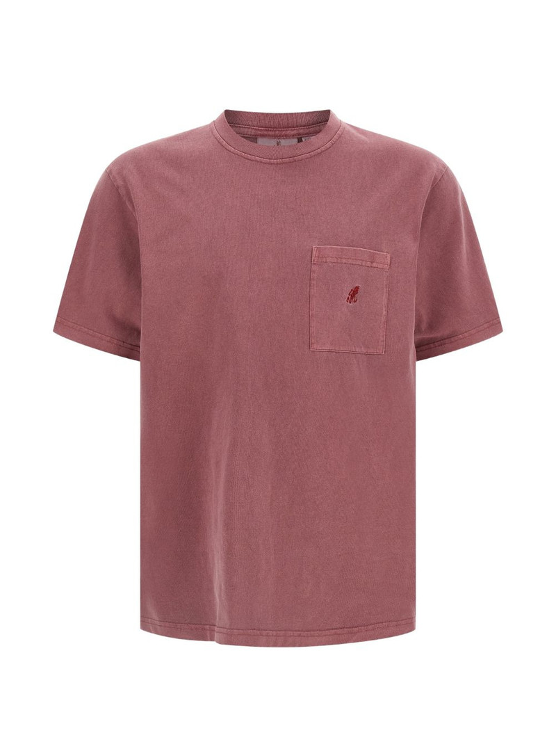 breast pocket embroidered logo T-shirt 1