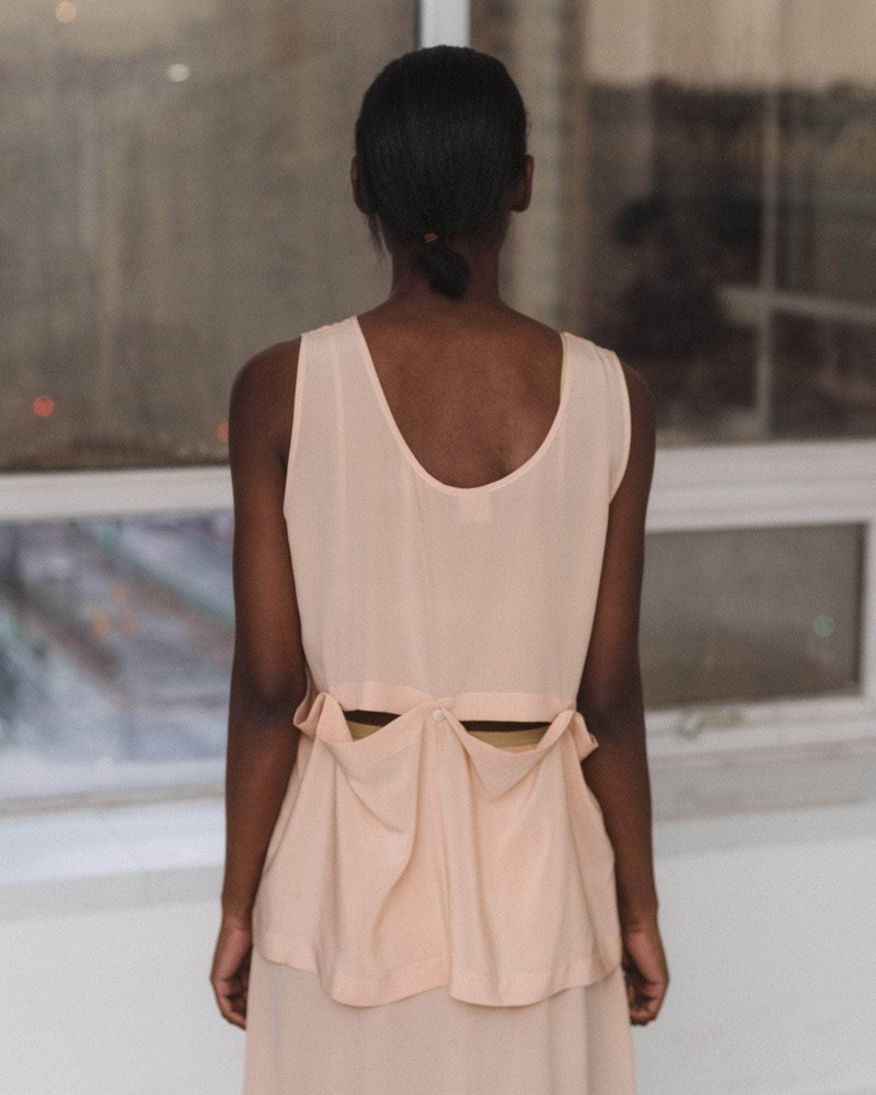 BASERANGE Sil Top - Silk Crepe outlook