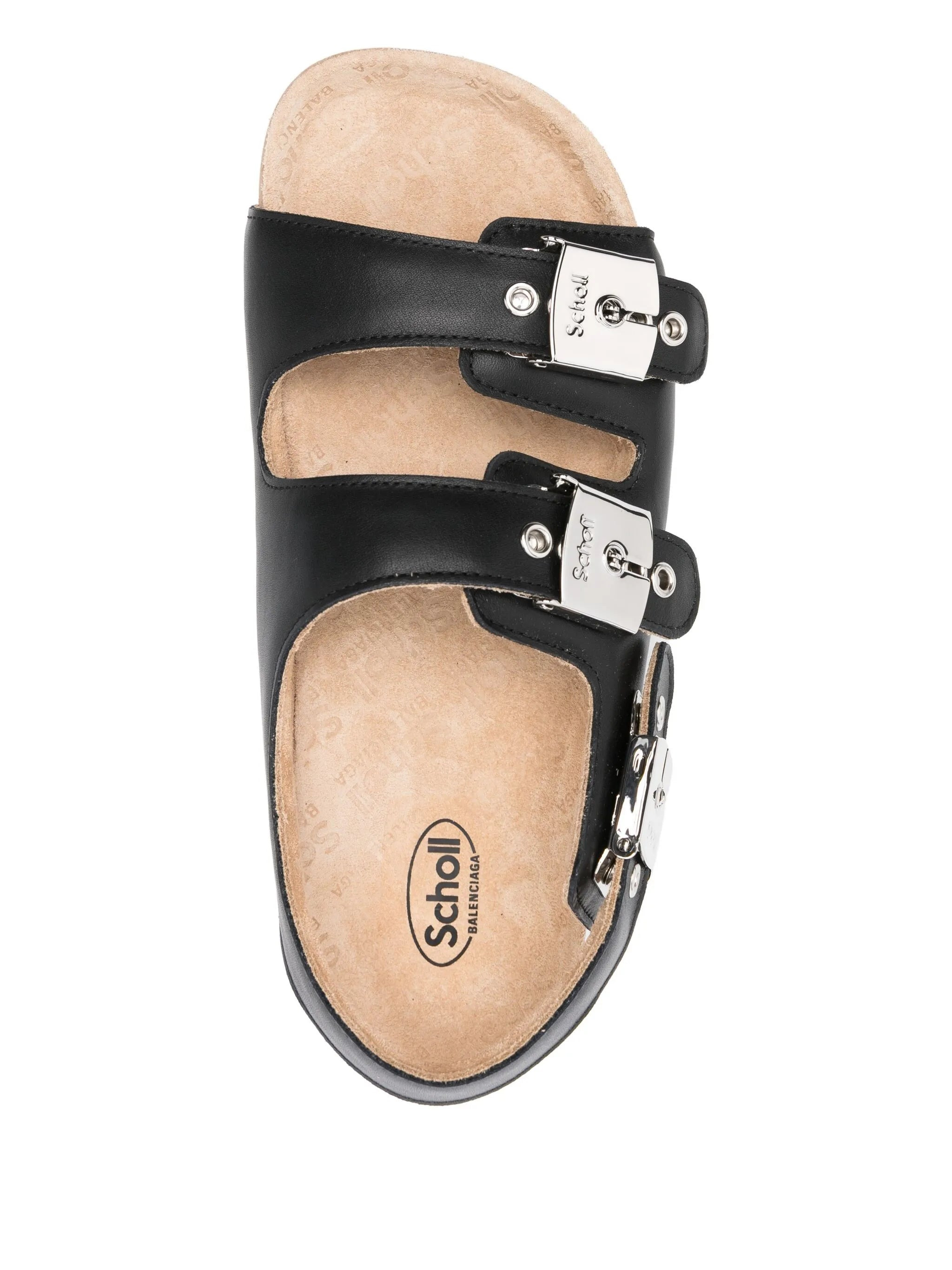 Balenciaga Buckle-strap Leather Sandals - 3