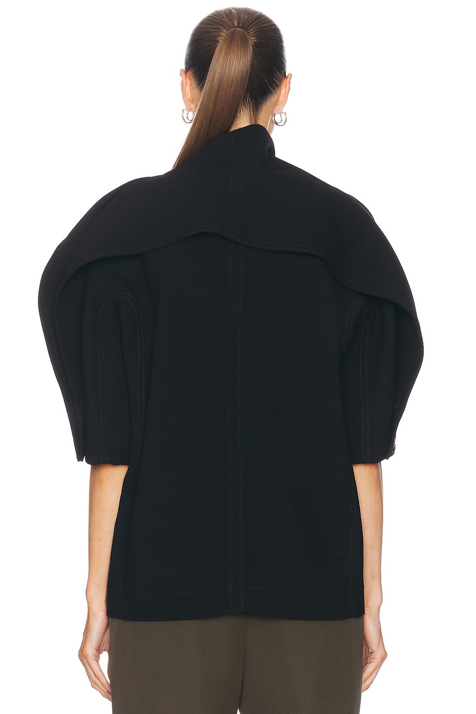 Draped Neck Top - 4
