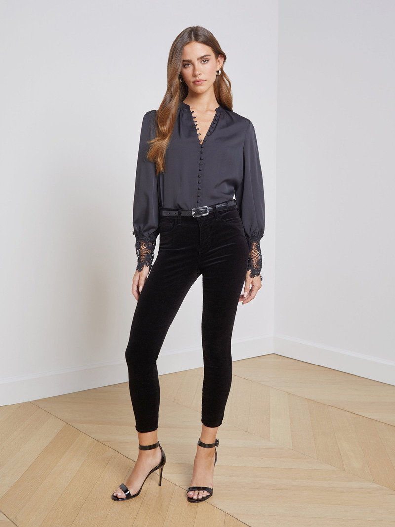 L'AGENCE Ava Blouse outlook