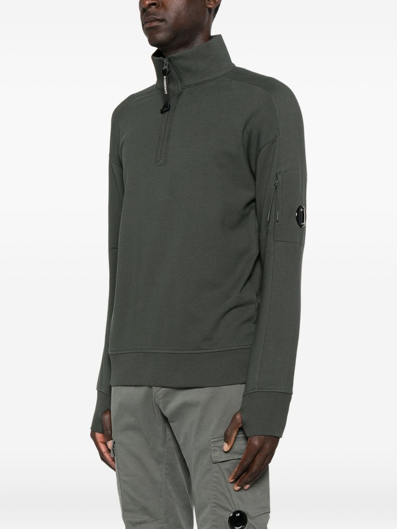 high half-zip neck sweatshirt 3