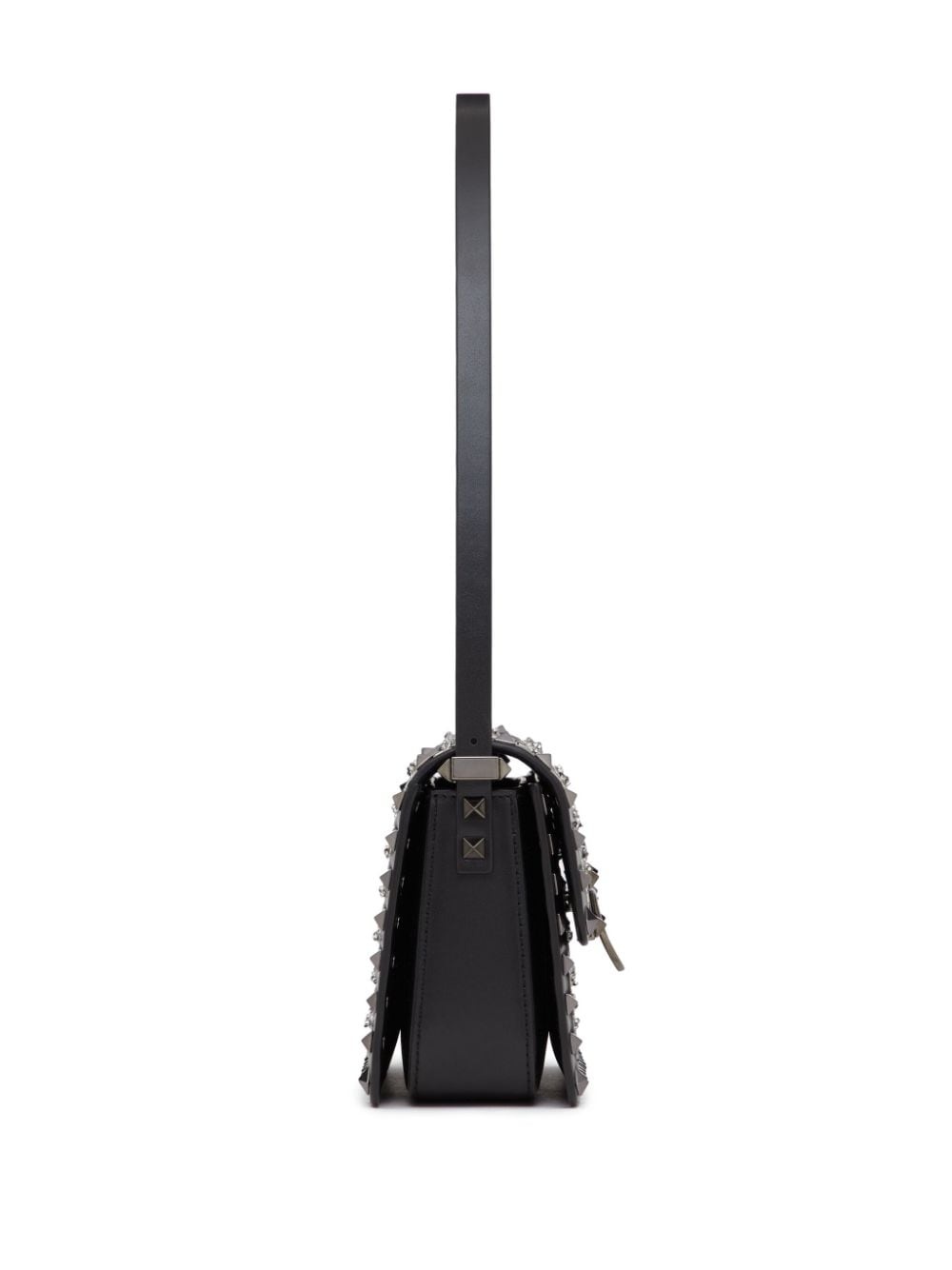 small Rockstud23 embroidered shoulder bag - 5