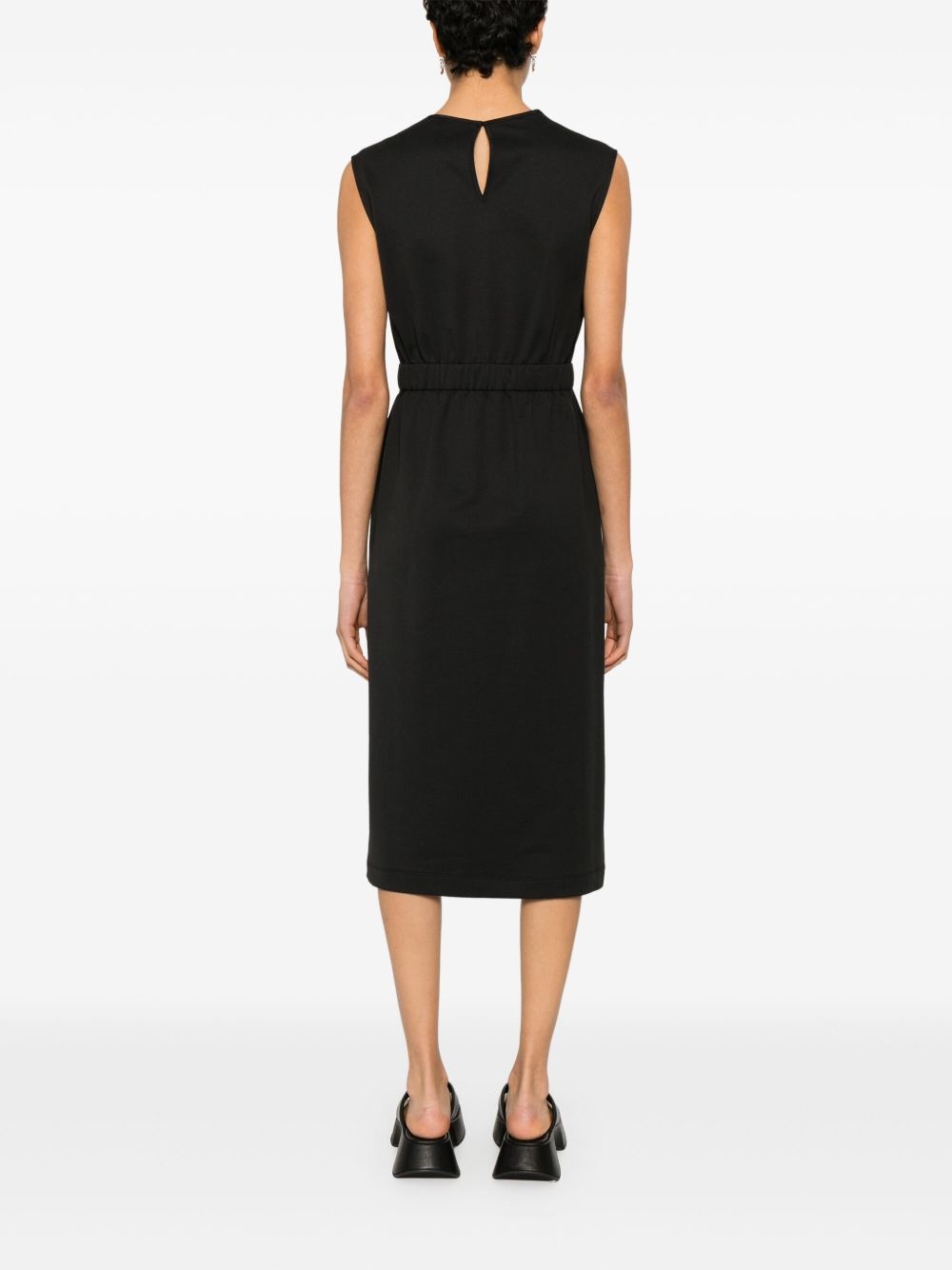 panelled mini dress - 4