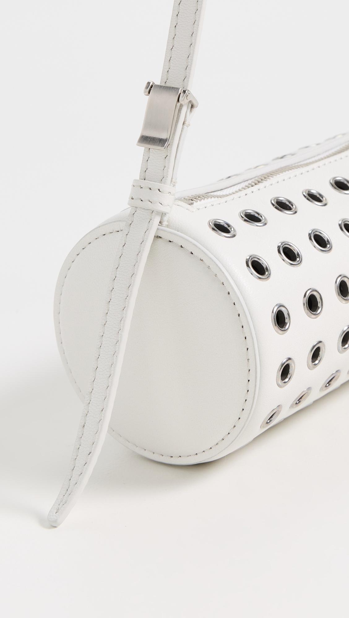 Silo Bag in Eyelet Covered Nappa - 4