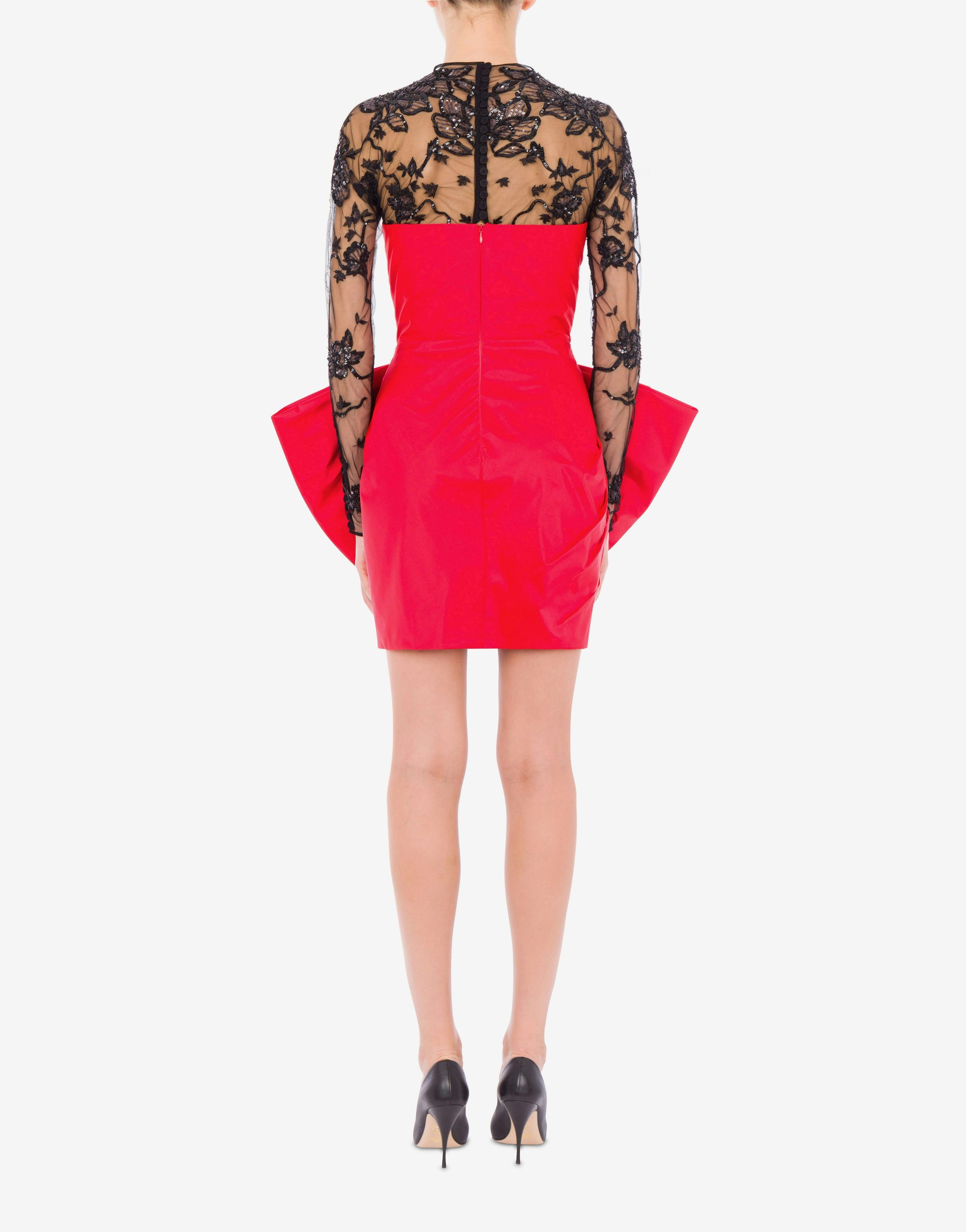 PUNK COUTURE TAFFETA AND TULLE DRESS WITH BOW - 3