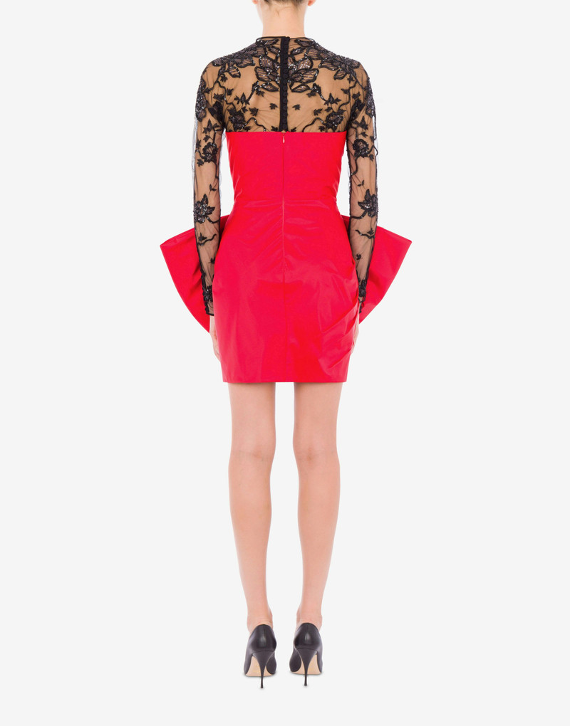 PUNK COUTURE TAFFETA AND TULLE DRESS WITH BOW 3