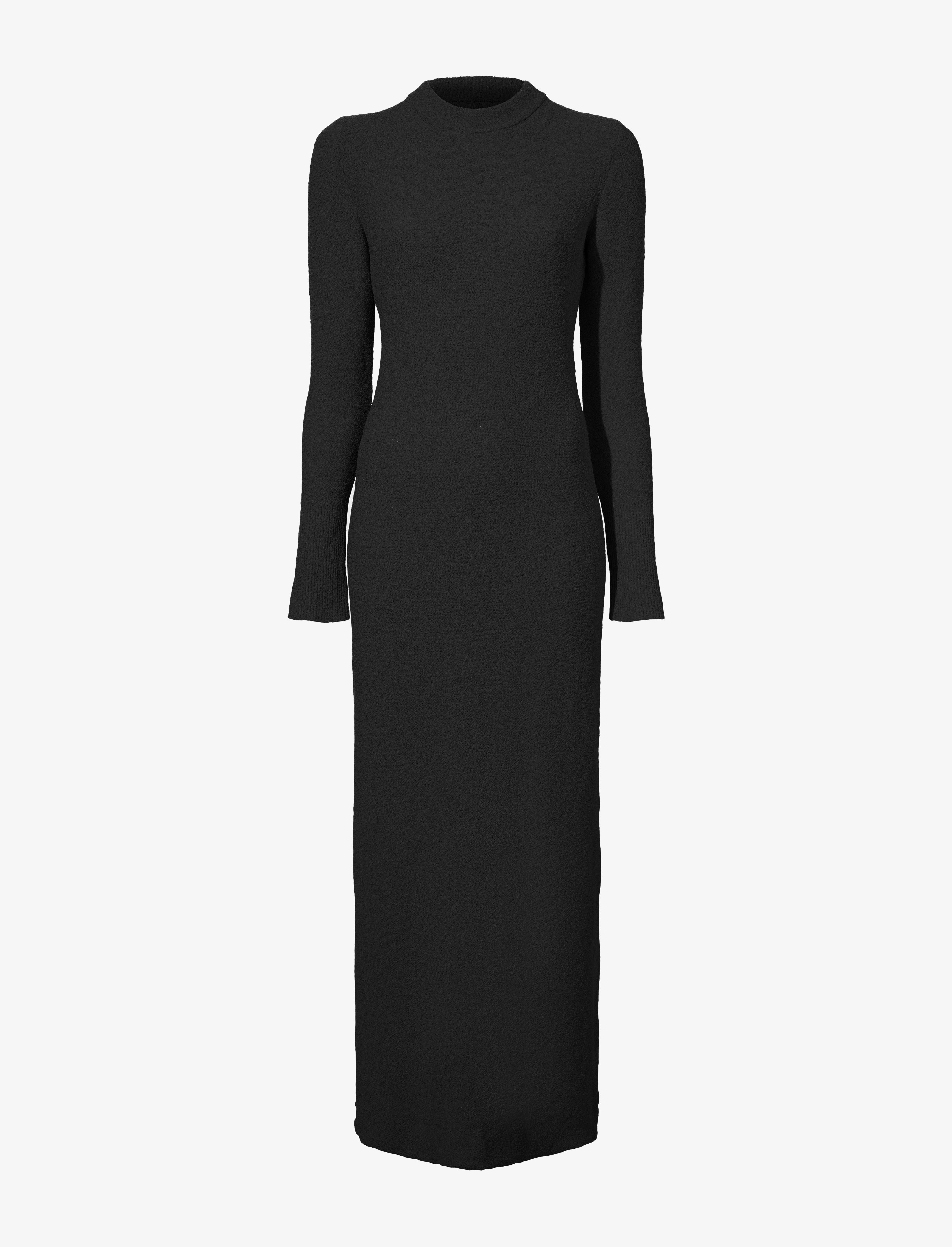 Lara Knit Dress in Viscose Boucle - 2