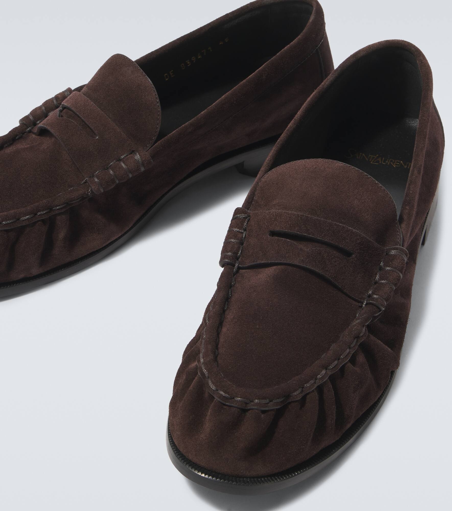 Le Loafer suede penny loafers - 3