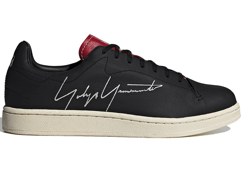 adidas Y-3 Yohji Court Black Red 1
