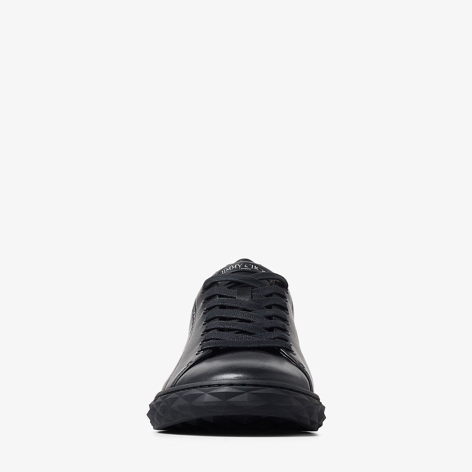 Diamond Light/M
Black Nappa Leather Low-Top Trainers - 6