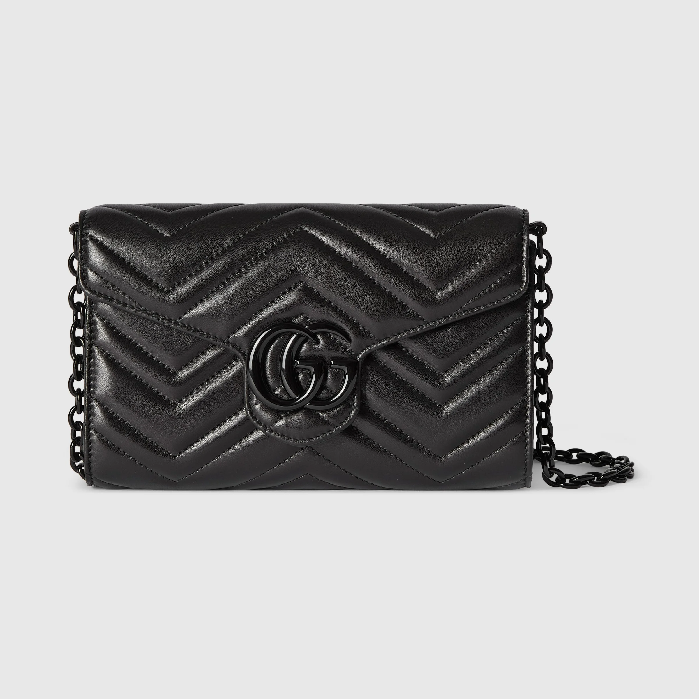 GG Marmont wallet on chain - 1