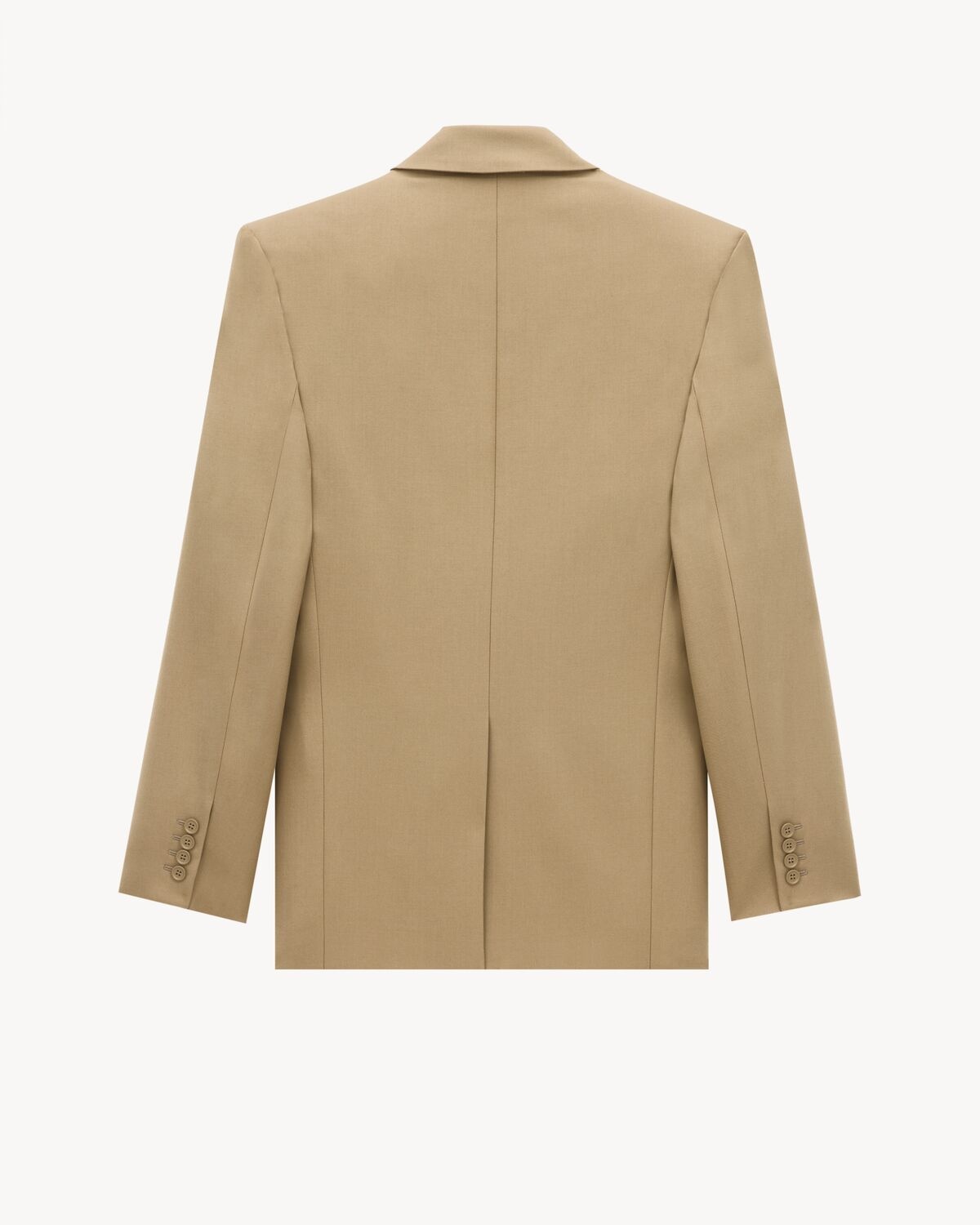 JACKET IN WOOL GABARDINE - 3