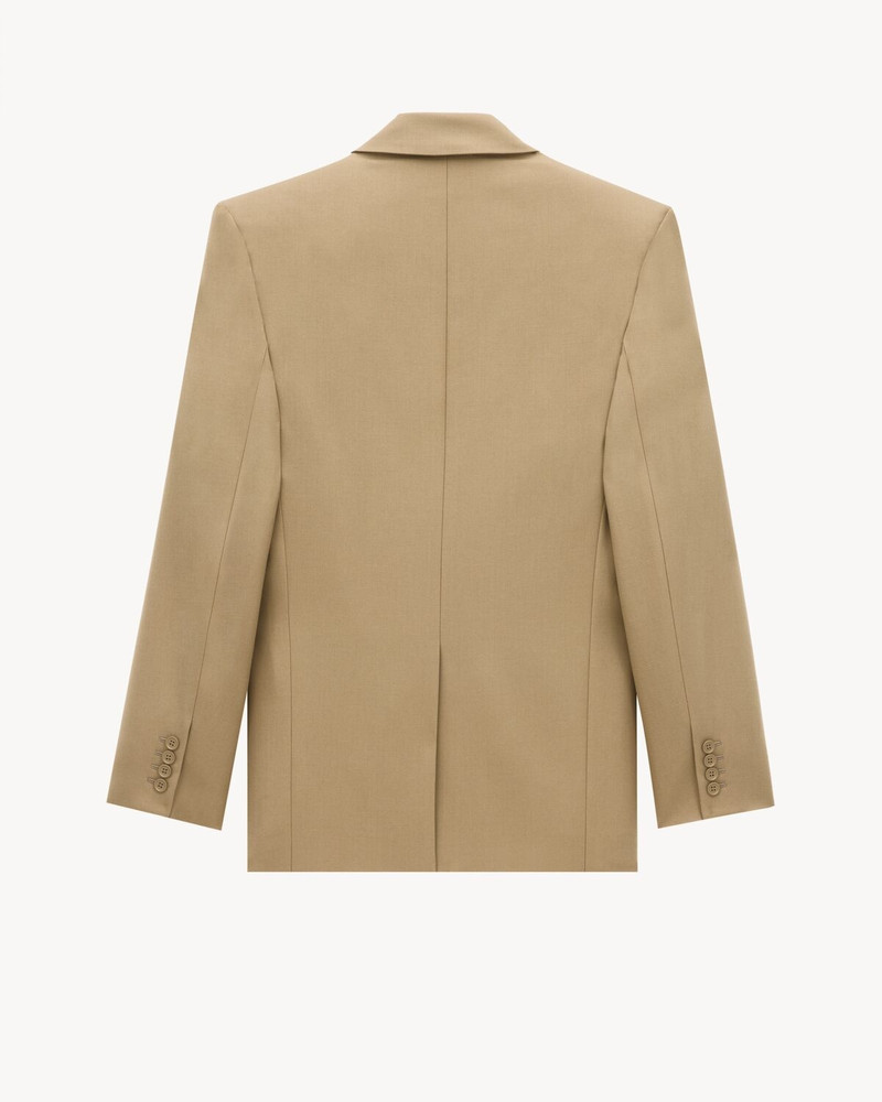 JACKET IN WOOL GABARDINE 3