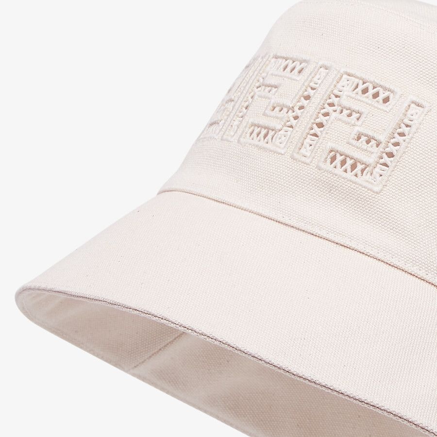 Undyed canvas bucket hat - 2