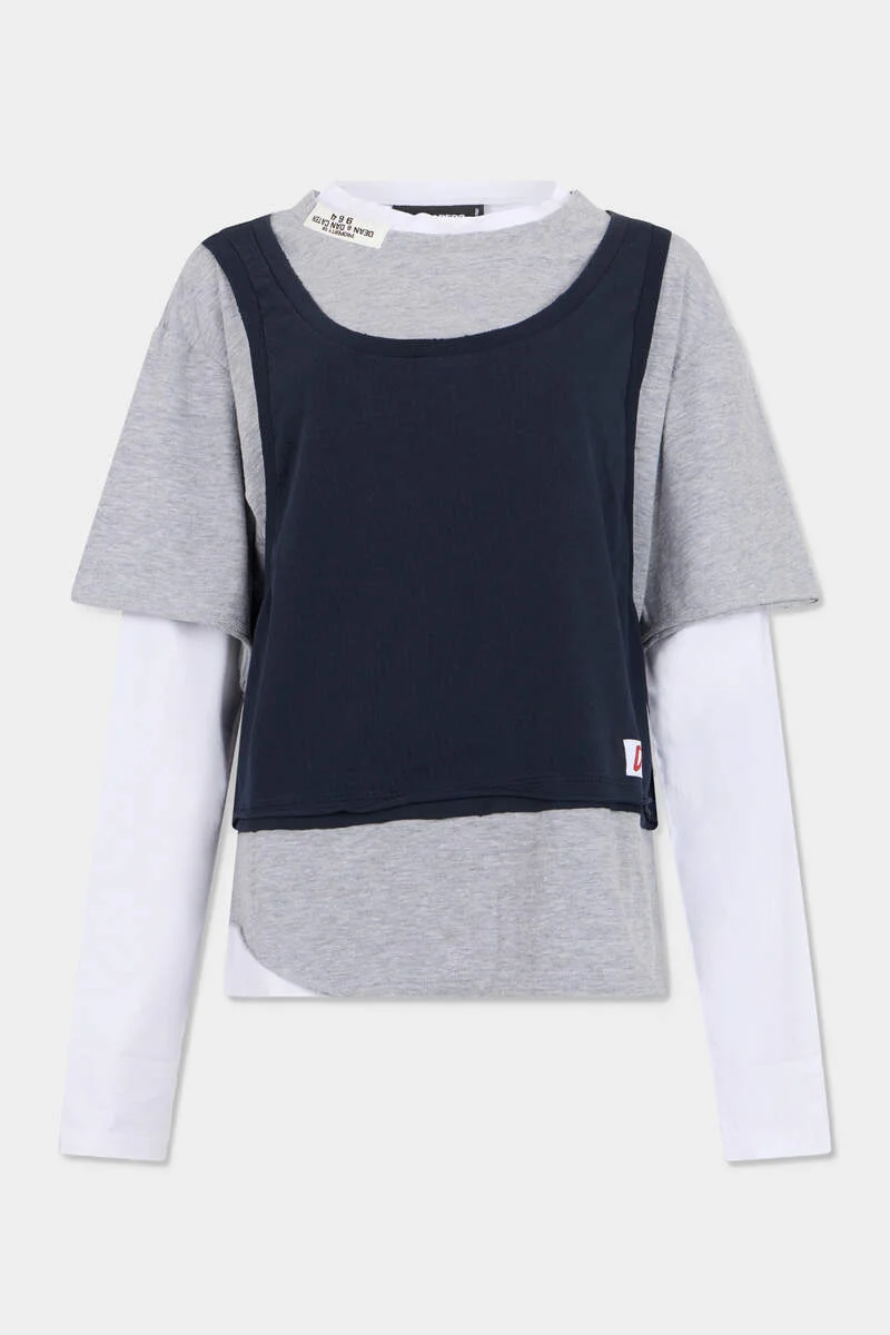 LAYERED2 BREEZY FIT PULLOVER - 1