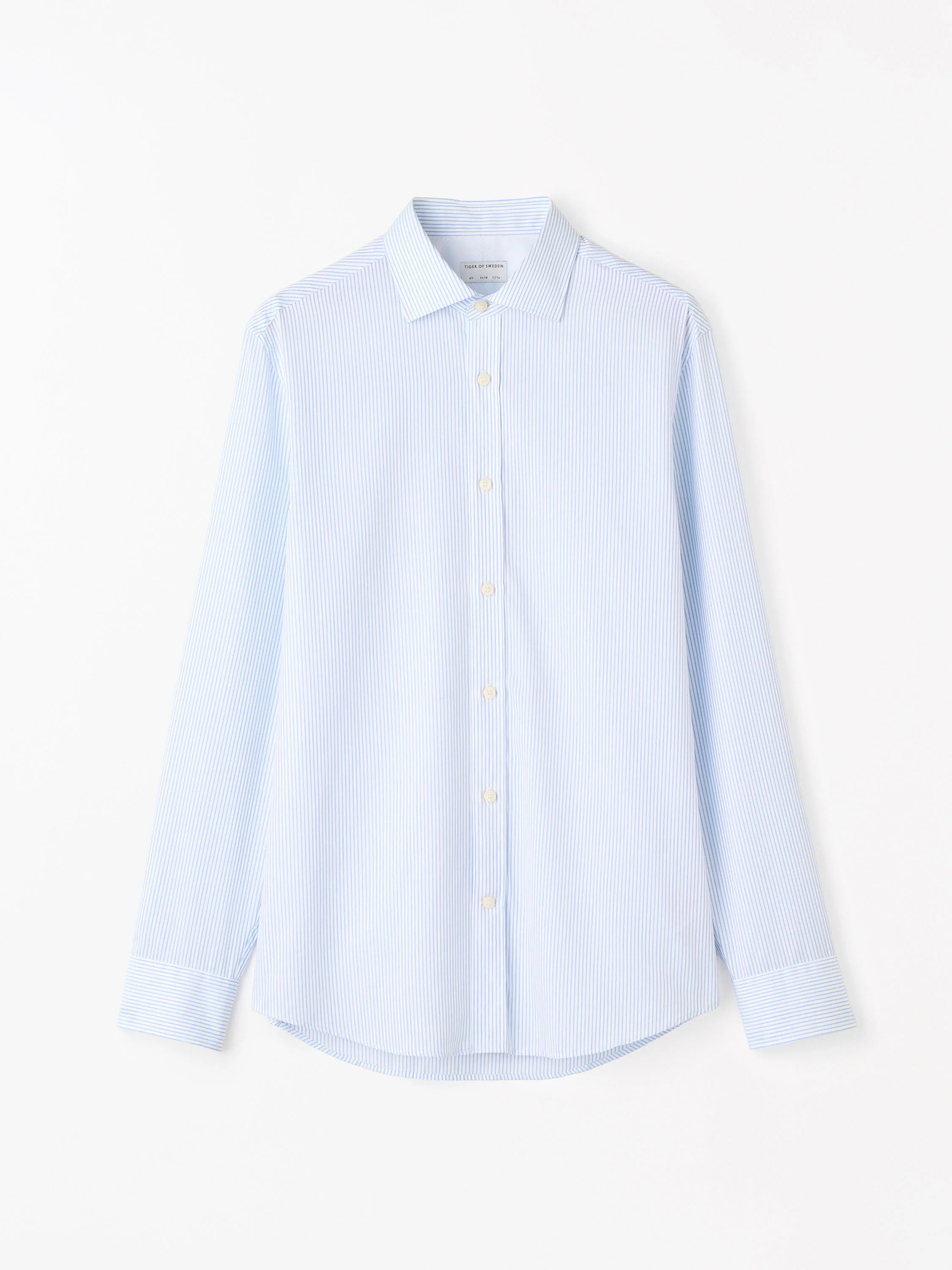 Adley C Cotton Stripe Shirt - 1