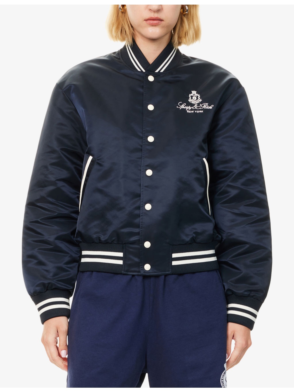 Vendome Nylon Varsity Jacket - 3
