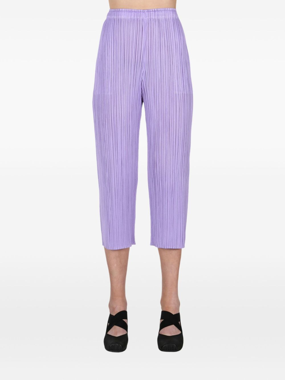 cropped tapered trousers - 2