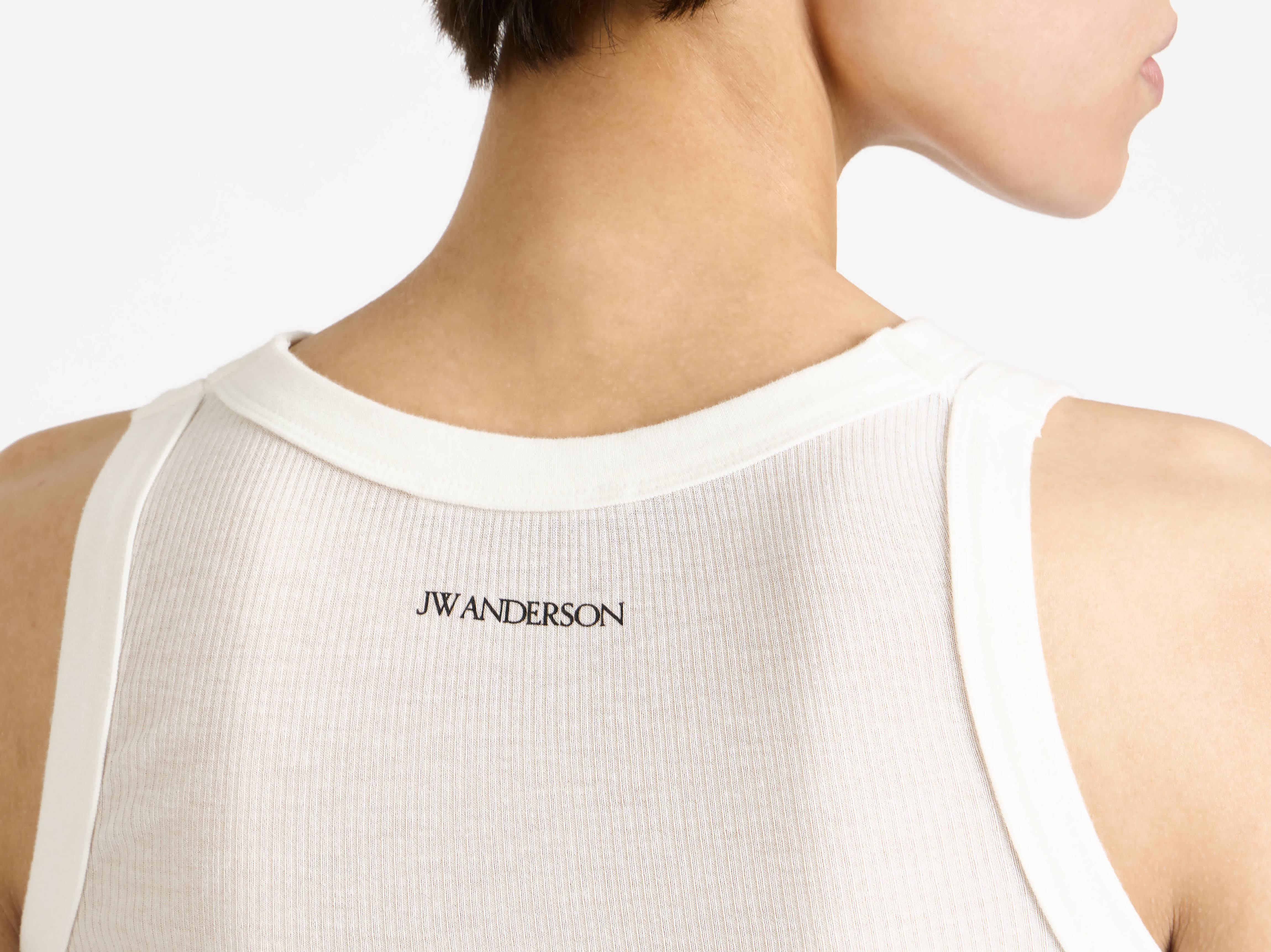 SHEER CAMI VEST TOP IN OFF-WHITE - 7