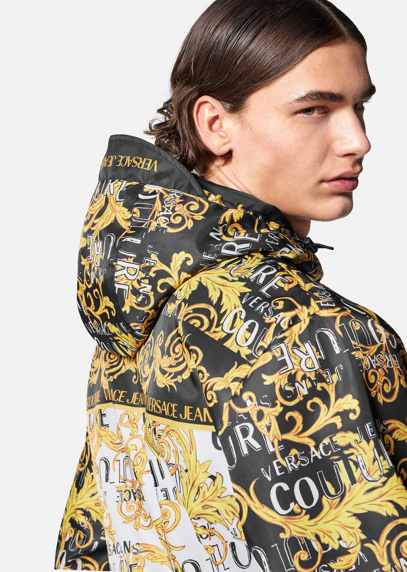 Logo Couture Windbreaker Jacket 5