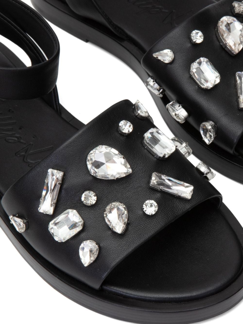 Nadine crystal-embellished sandals - 4