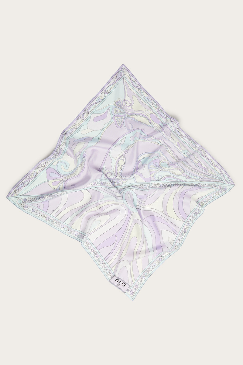 MARMO AND ORCHIDEE PRINT CARRE 1