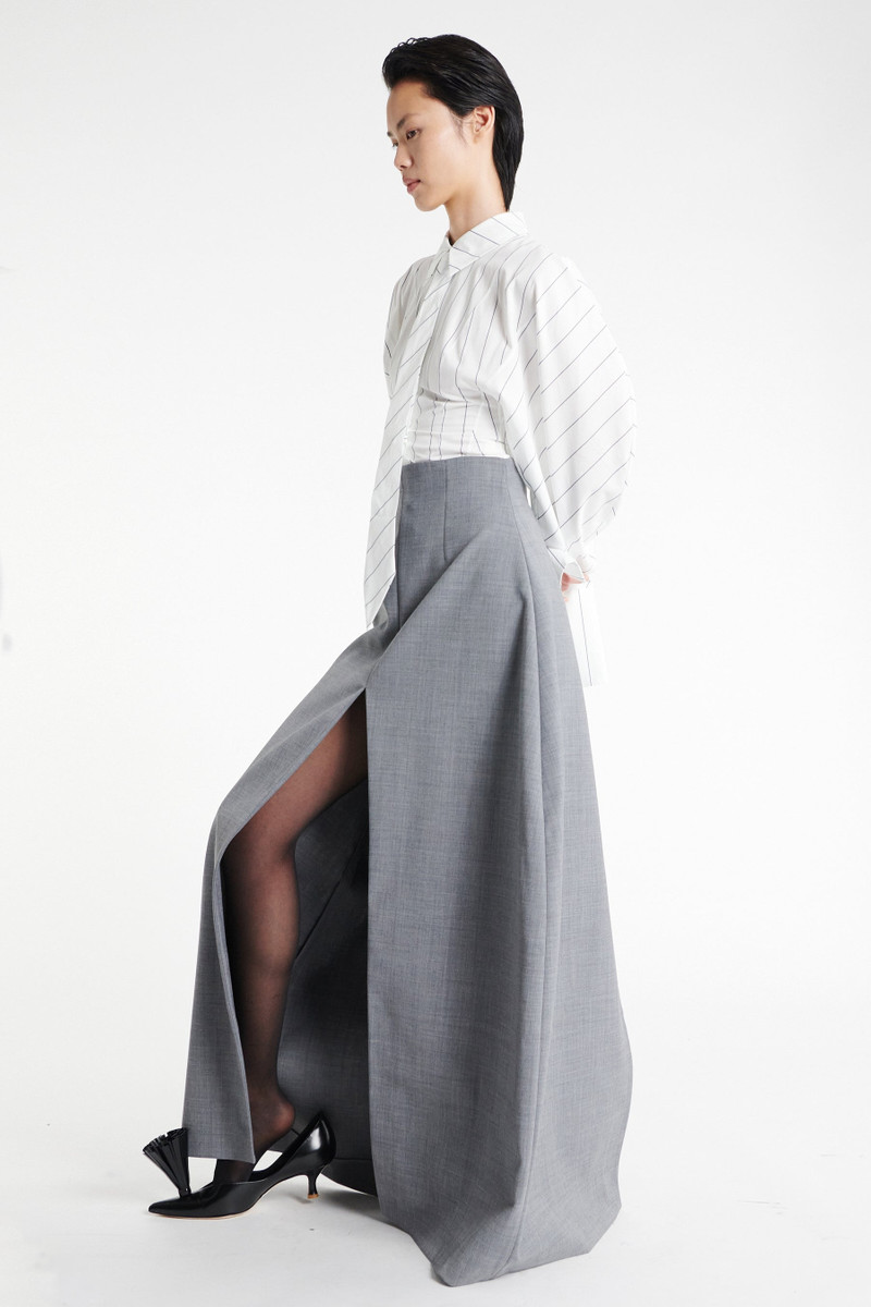 PANT SKIRT GREY MELANGE 3