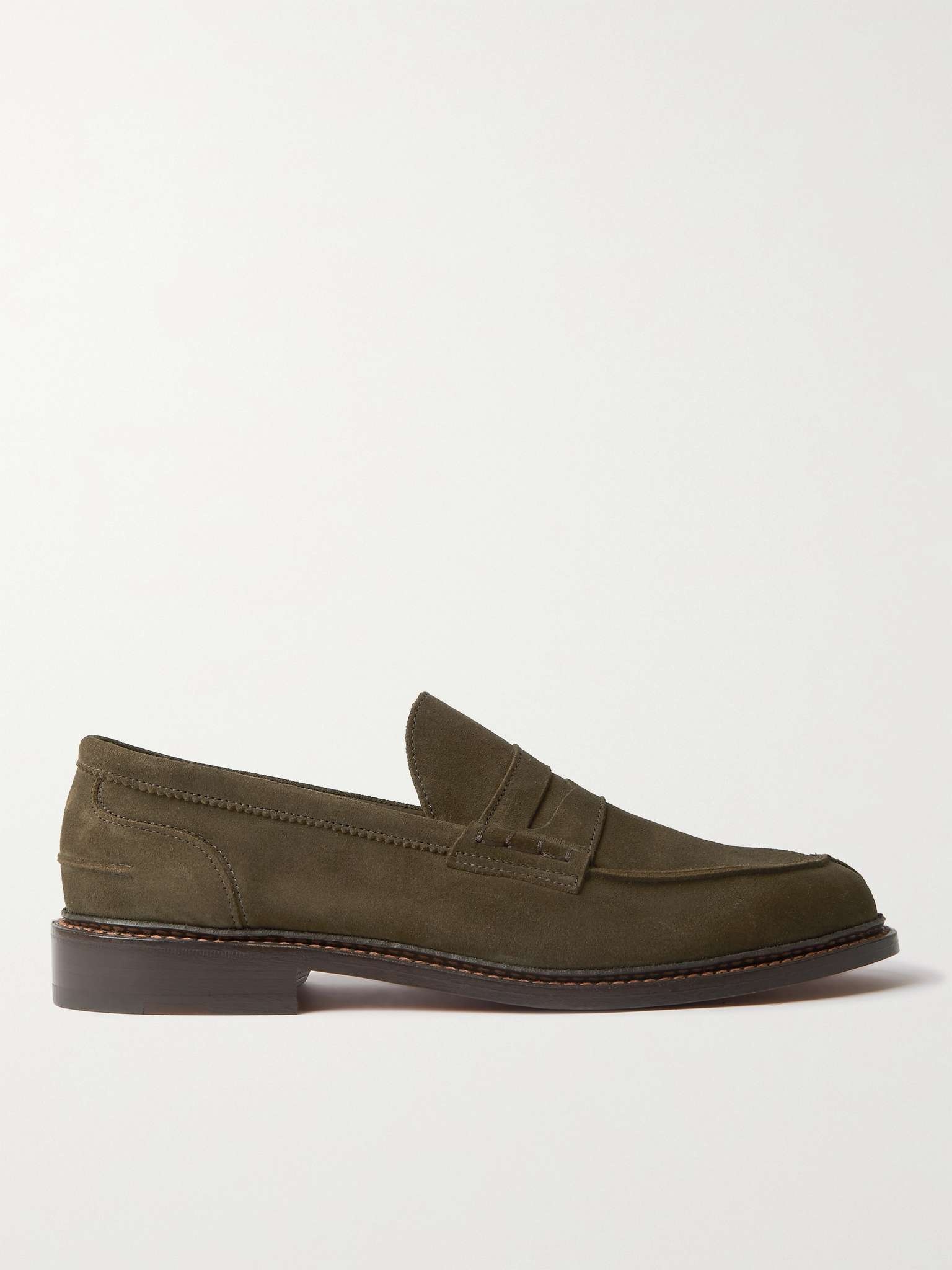 Adam Suede Penny Loafers - 1