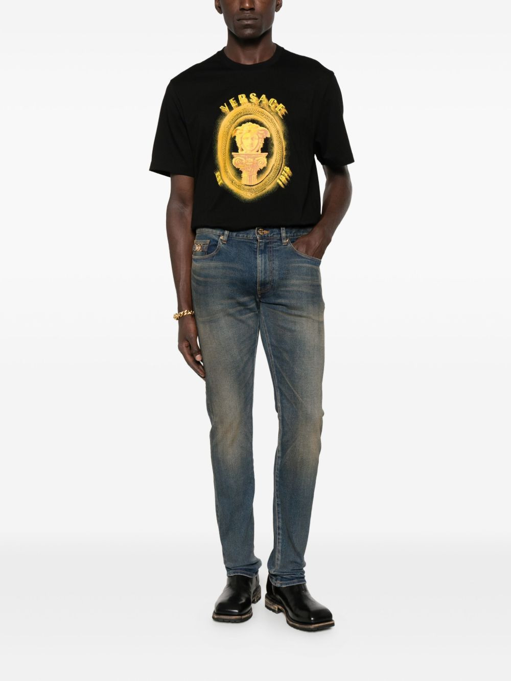 Medusa Head-print T-shirt - 2