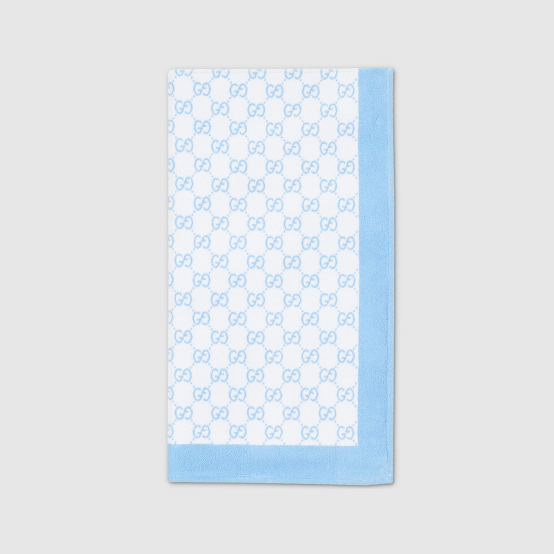 GG terrycloth beach blanket 1