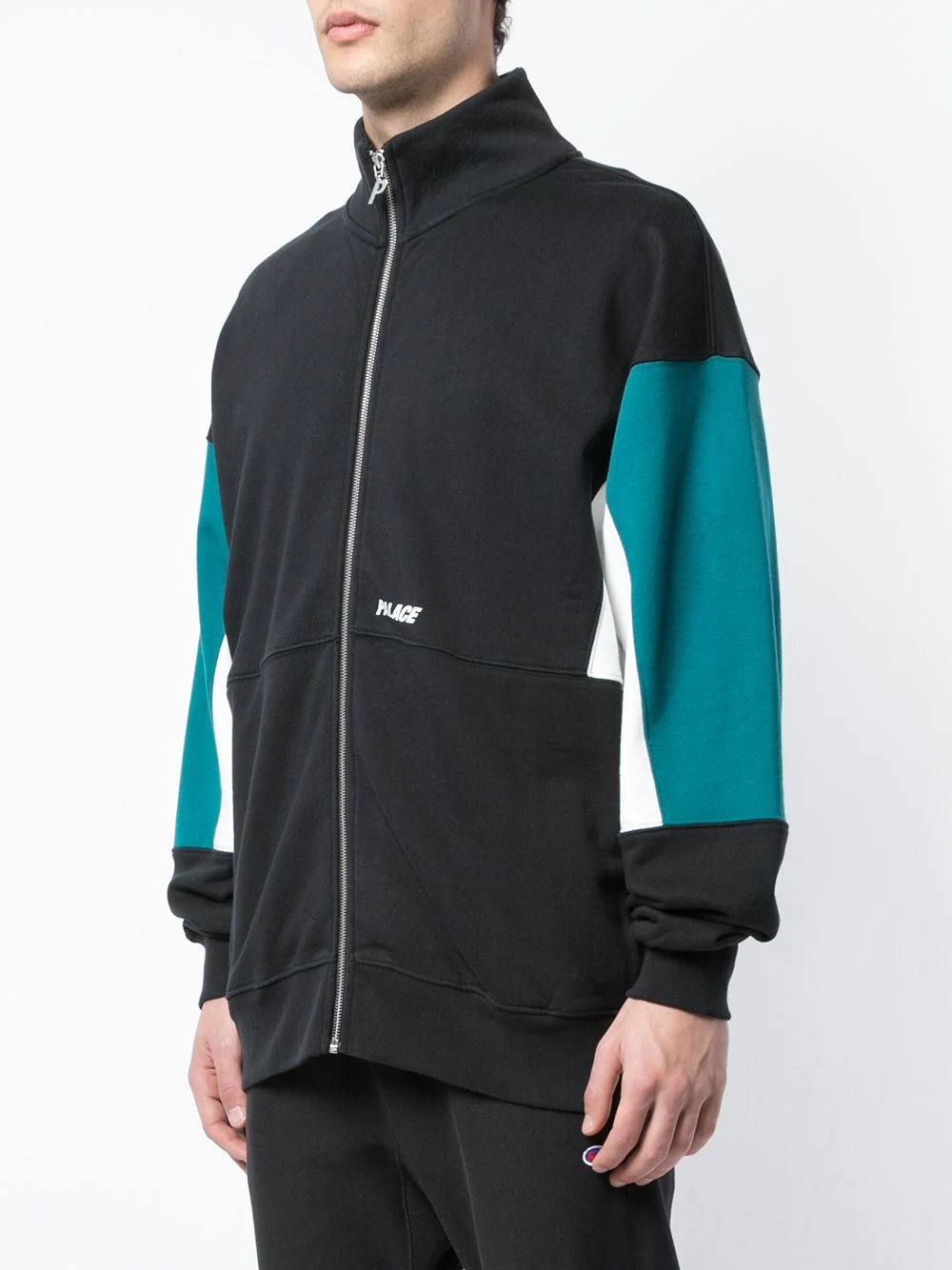 colour-blocked track jacket - 3