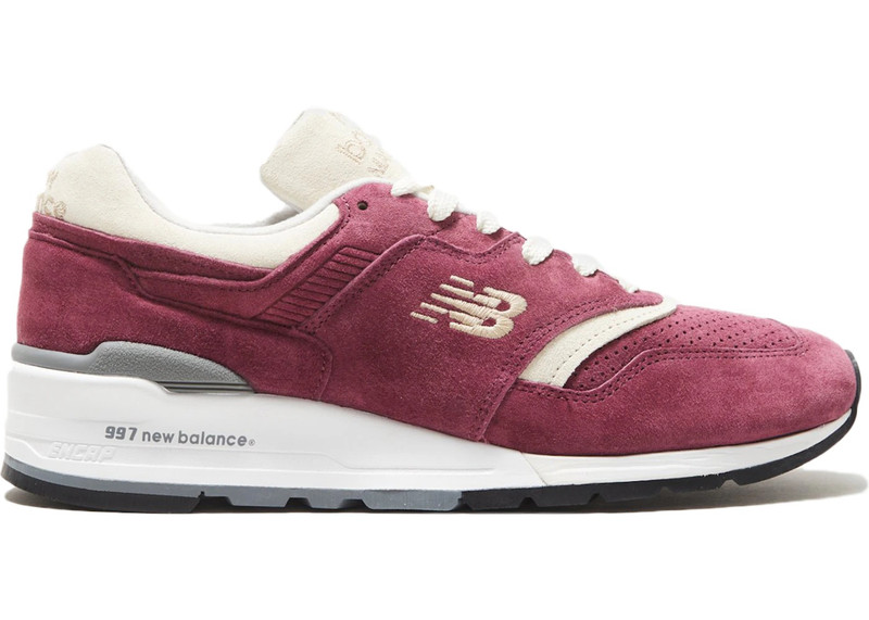 New Balance 997 Todd Snyder Triborough Burgundy - 1