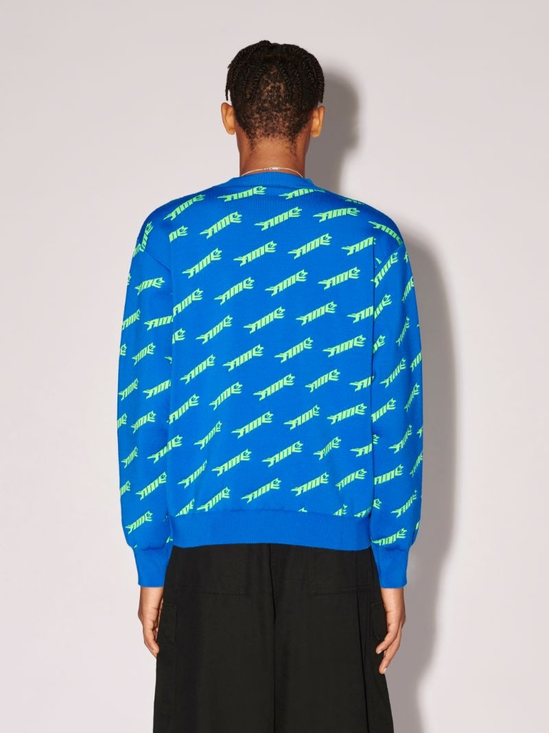 All Over Crewneck Sweater 6