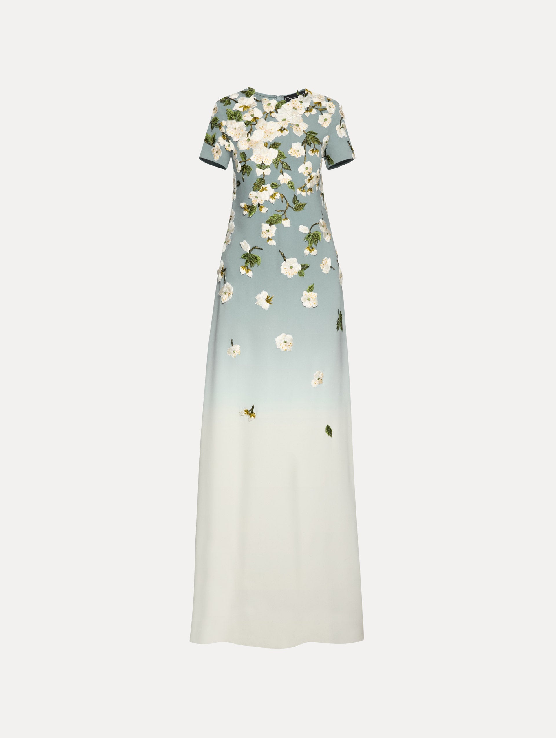 OMBRÉ CHERRY BLOSSOM GOWN - 1