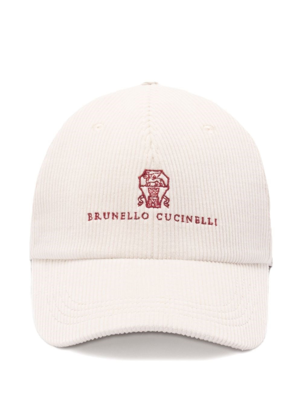 Logo cotton baseball cap - 1