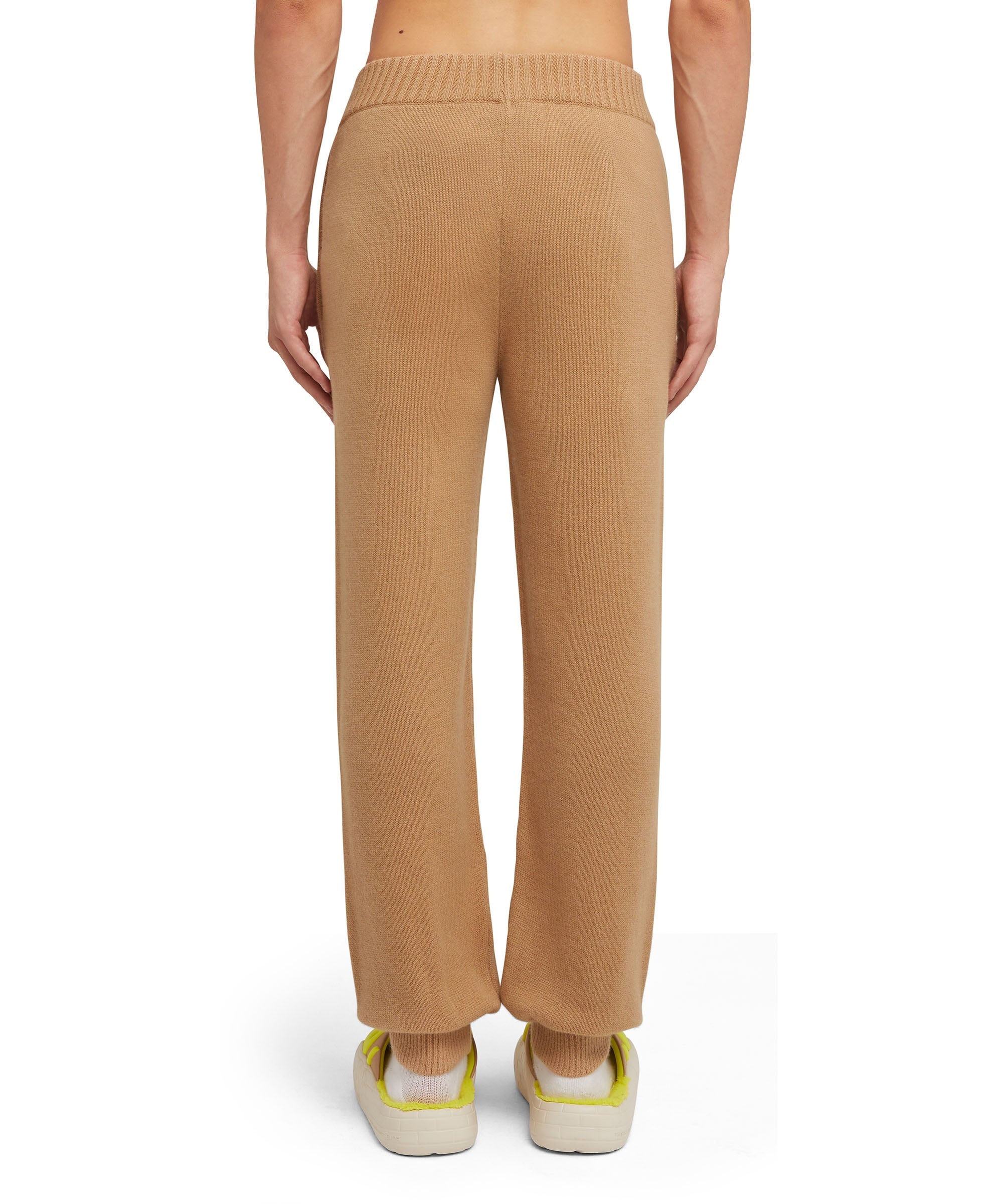 Cashmere blend track pants - 8