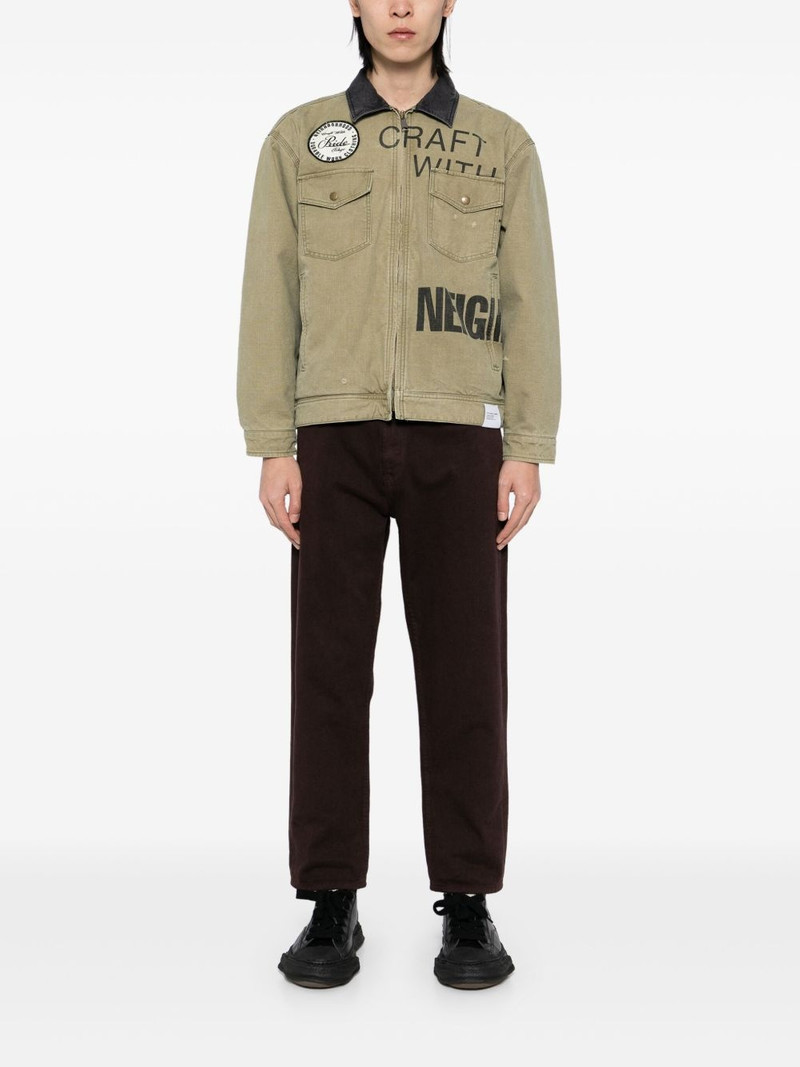 NEIGHBORHOOD zip-up padded jacket outlook