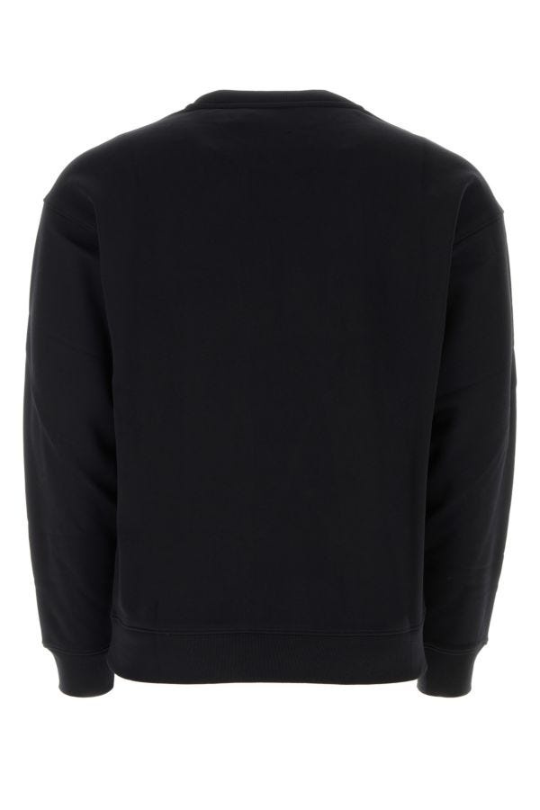 Black cotton sweatshirt - 2