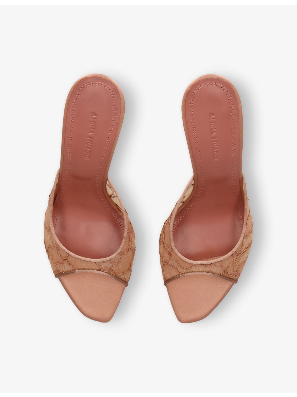 Alexa 95 Lace heeled Mules - 2