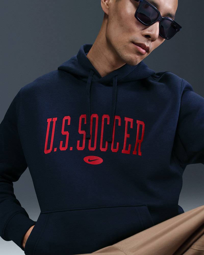 USA Club Men's Nike Soccer Pullover Hoodie 3