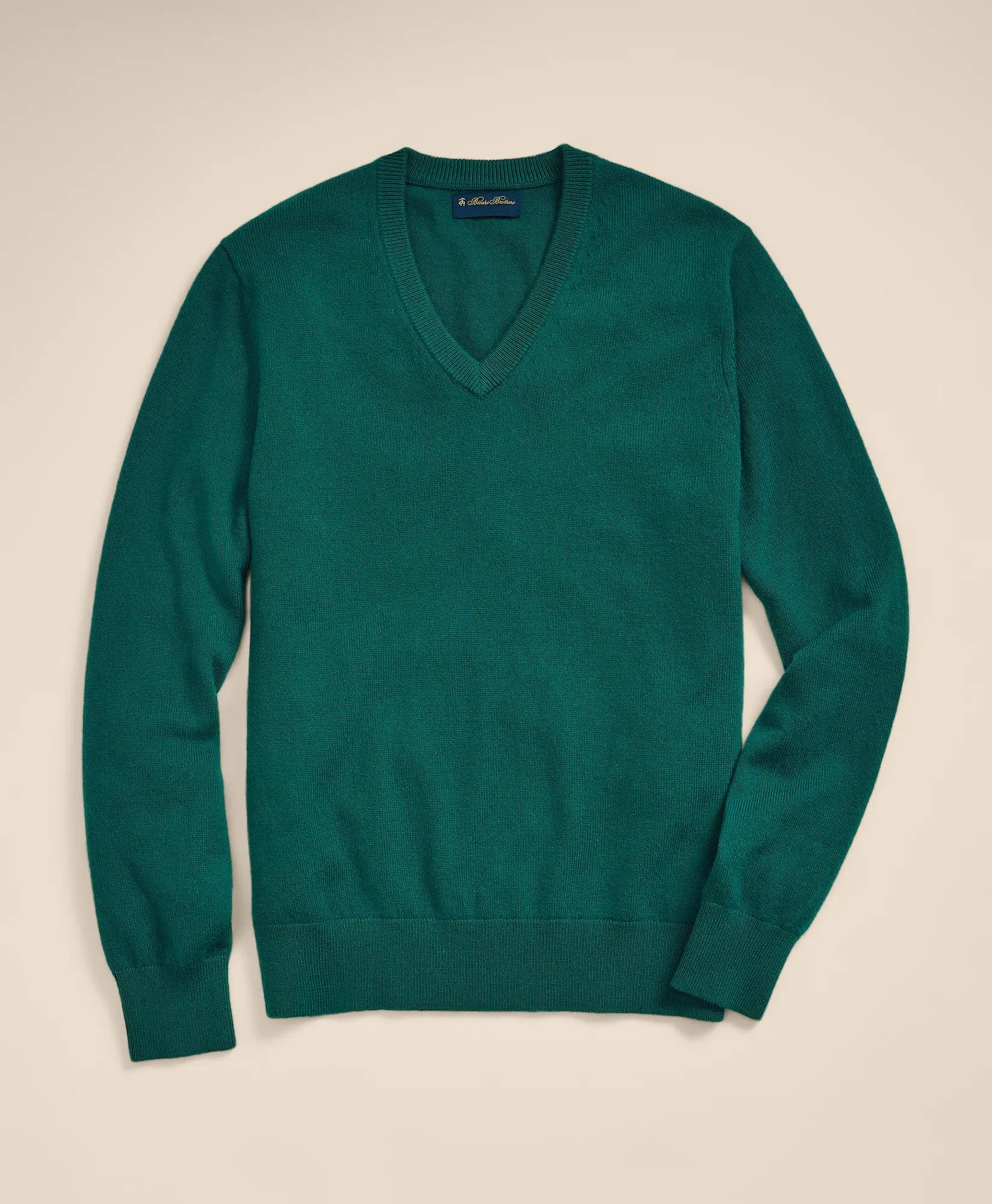 3-Ply Cashmere V-Neck Sweater - 1