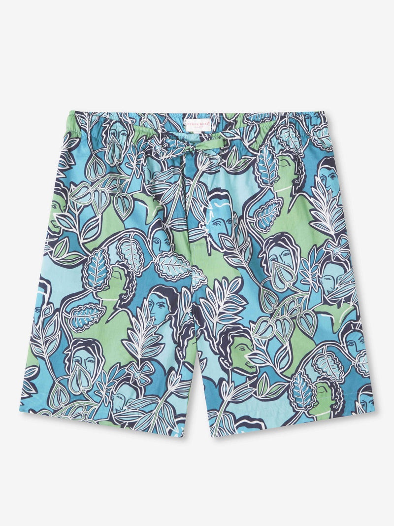 Men's Lounge Shorts Ledbury 57 Cotton Batiste Multi - 1