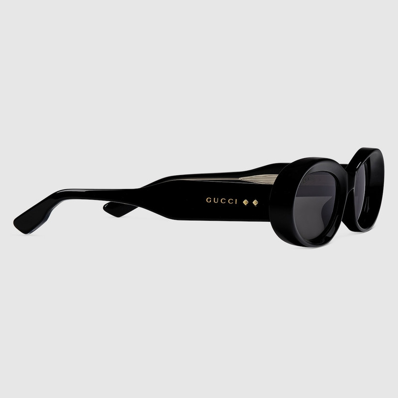 GUCCI Oval-frame sunglasses outlook