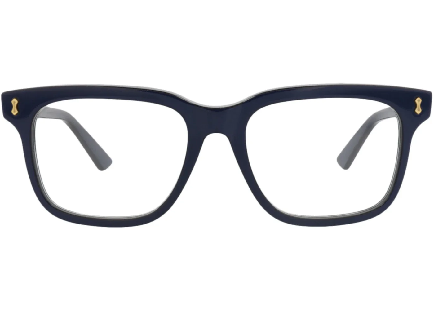 Gucci Square-Frame Recycled Acetate Optical Frames Blue Blue Transparent (GG1265O-30013849-005) - 1