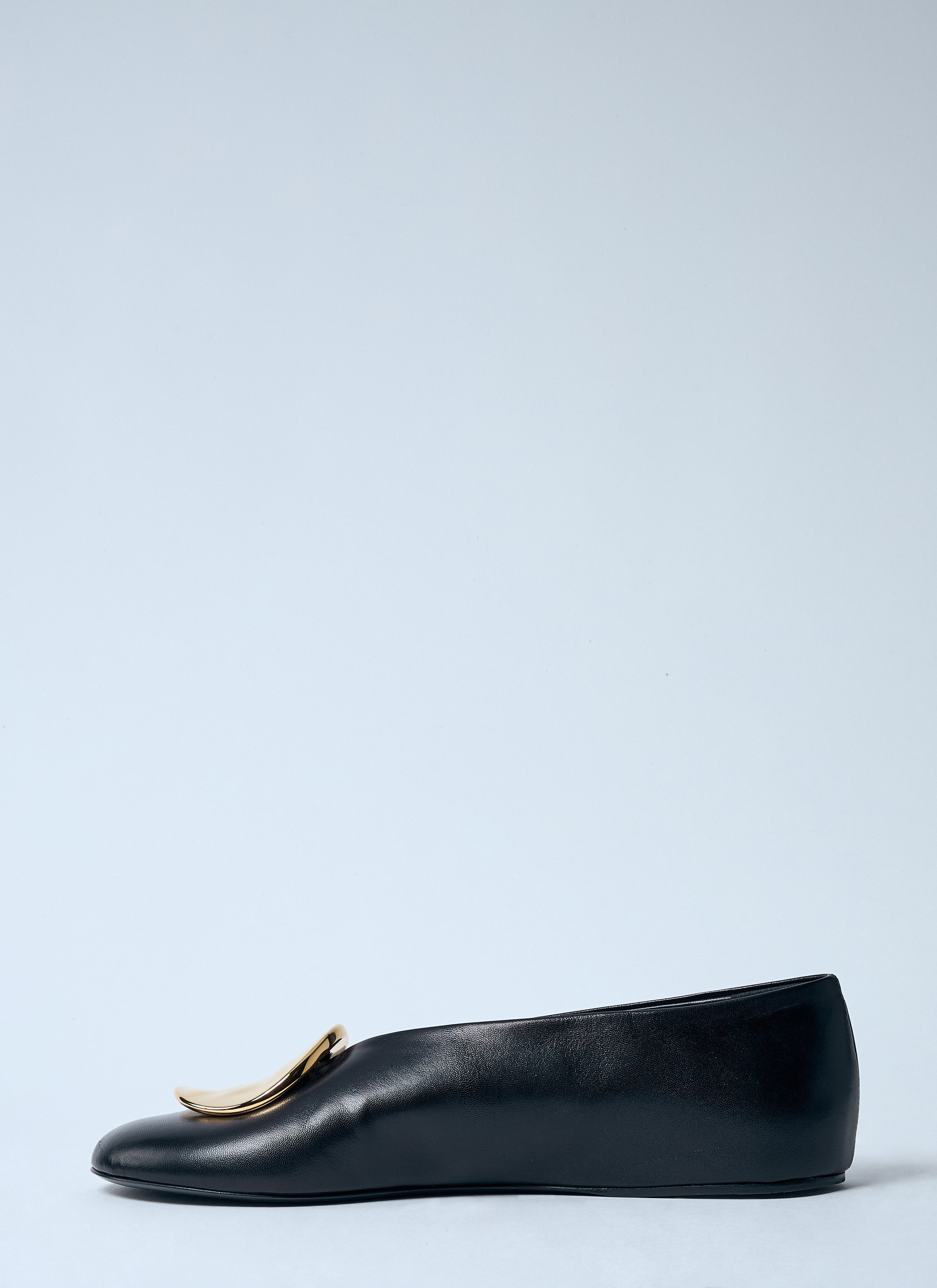 Jil Sander Women Leather Ballerina Pumps - 4