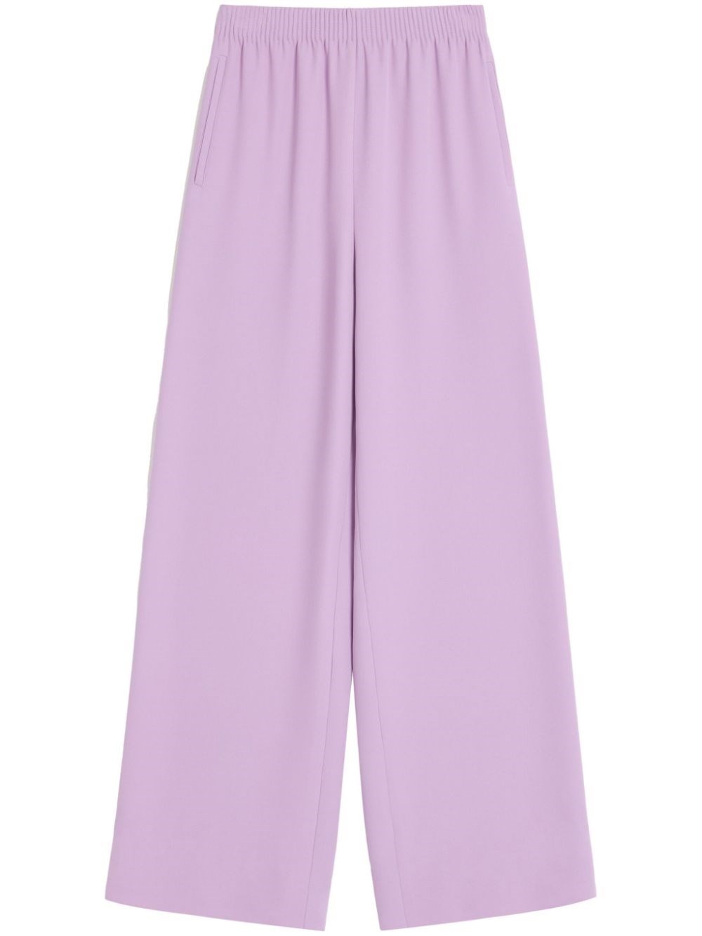 ボトムスその他 Valentino Wide lilac silk pants Valentino Silk wide-leg trousers | tessabit | REVERSIBLE